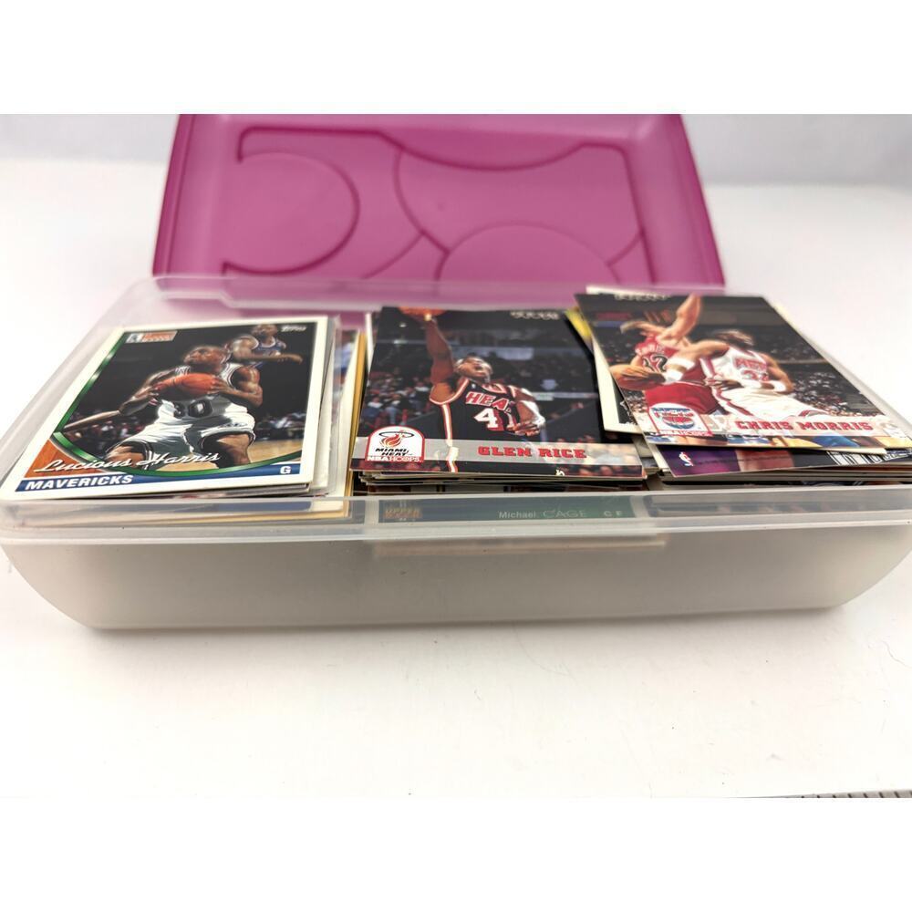 Lot Basketball Trading‎ Cards 1990s Mixed Loose NBA Hoops Sports Topps - Picture 10 of 10